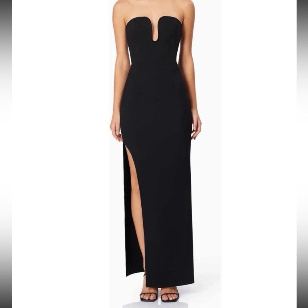 Elliatt Eden strapless evening gown